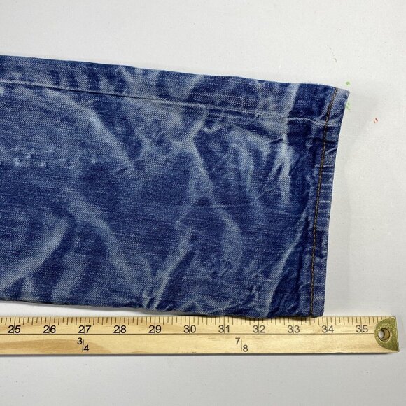 PRSP Jeans 30X33 Denim Slim Straight Rambler Cotton Portugual Button Fly - Picture 15 of 16